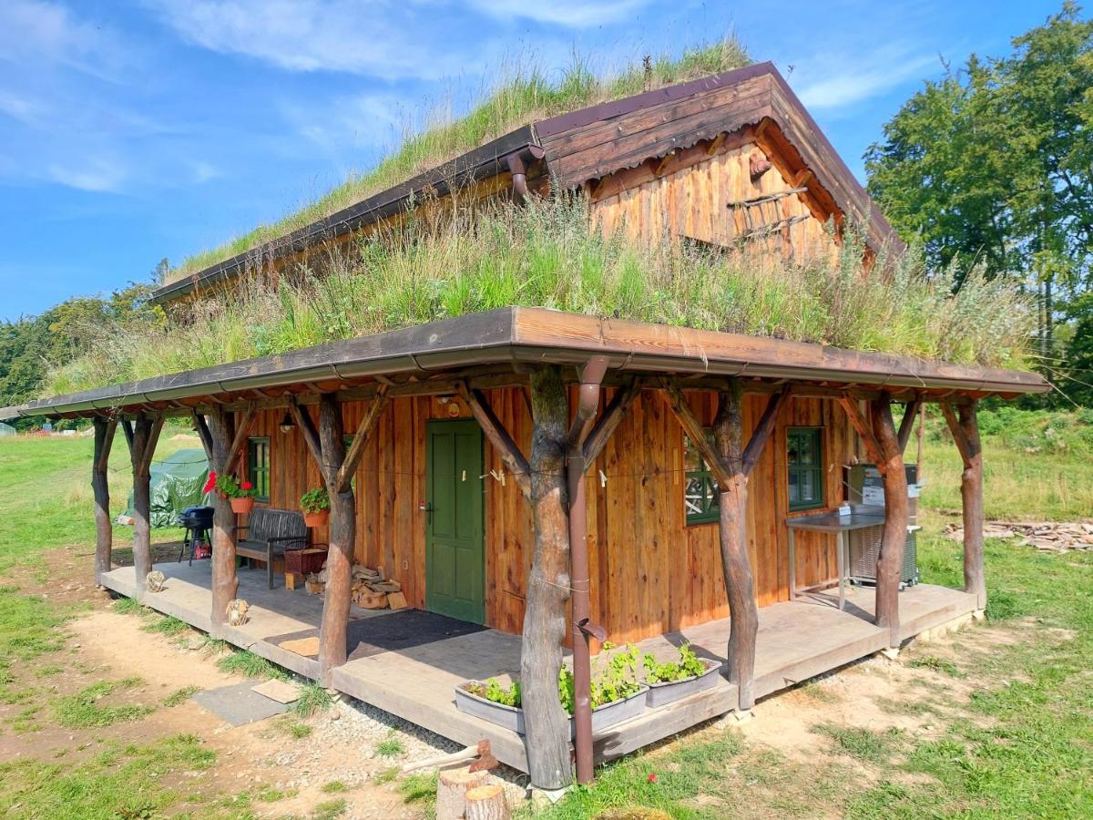CHALET BORŮVKA - biofarma na samotě v lesích Benesov  Exterior foto